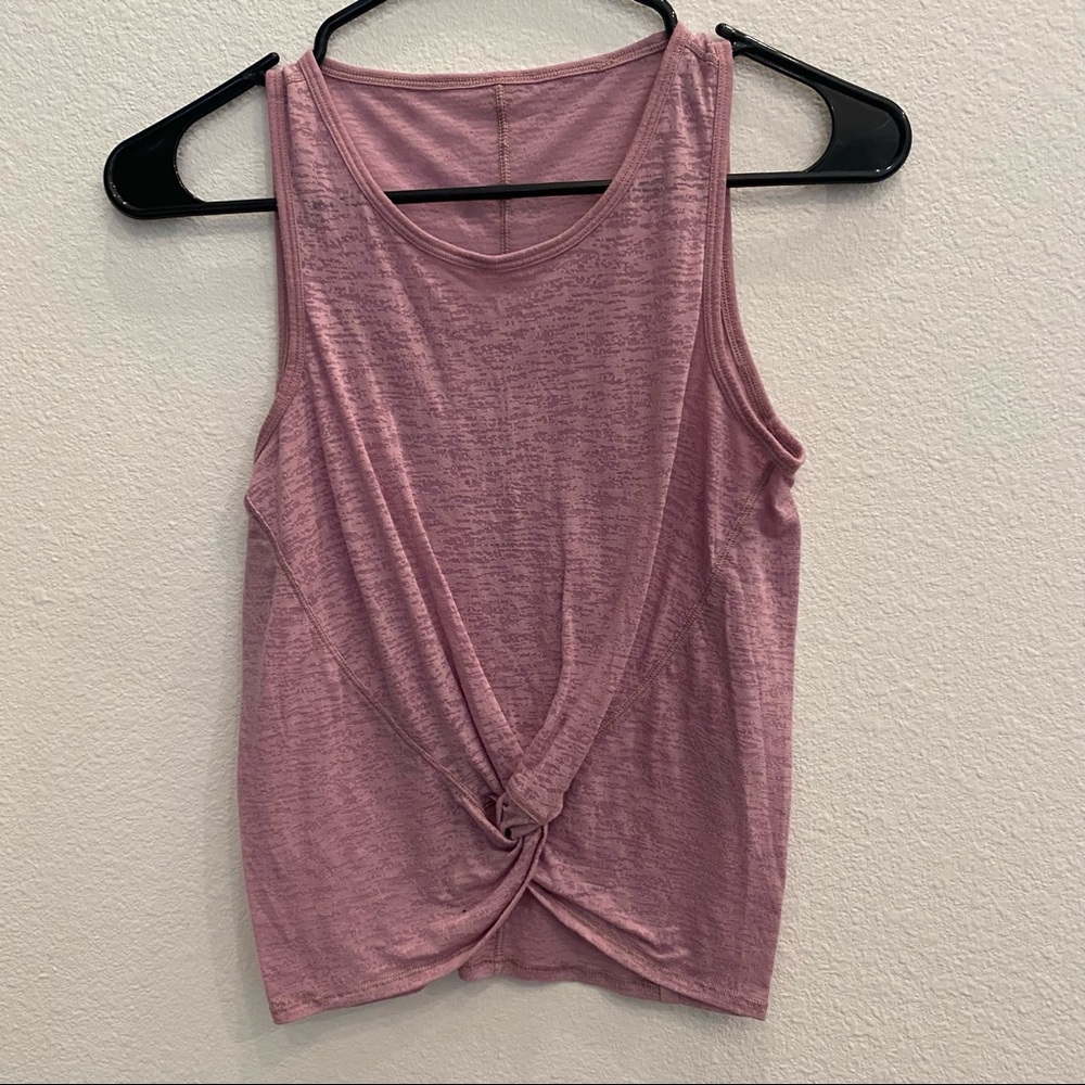 lululemon twist front tank